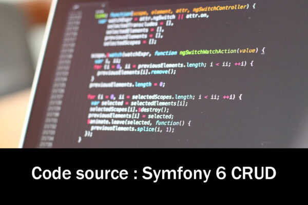 Symfony 6 Code source payannt CRUD