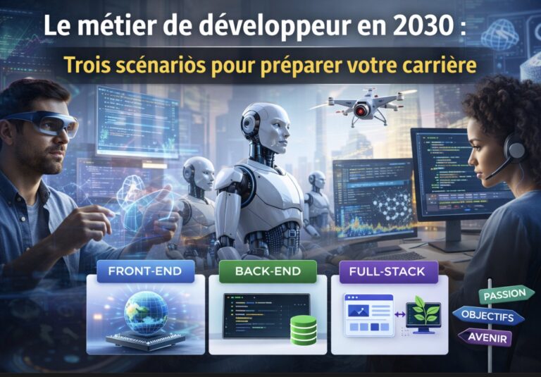 Le métier de développeur en 2030 : trois scénarios pour préparer votre carrière