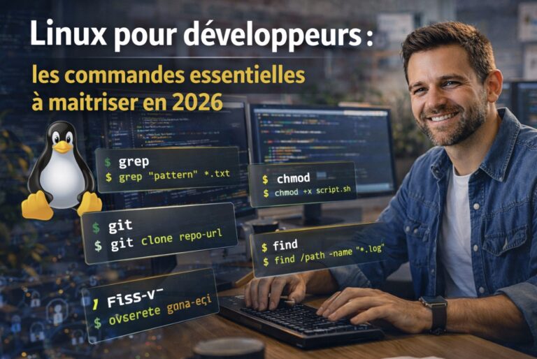 Linux pour développeurs : les commandes essentielles à maîtriser en 2026