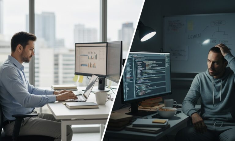 Apprendre à coder sans quitter son CDI : méthode, organisation et pièges à éviter