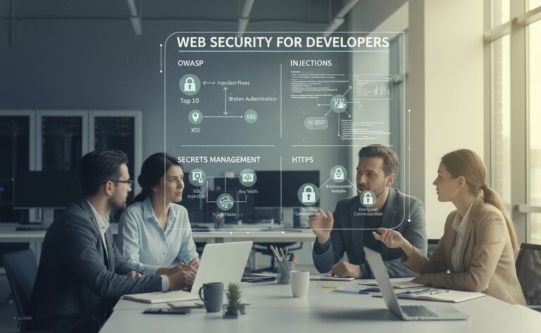 Sécurité web pour développeurs : OWASP, injections, secrets, HTTPS — les bases
